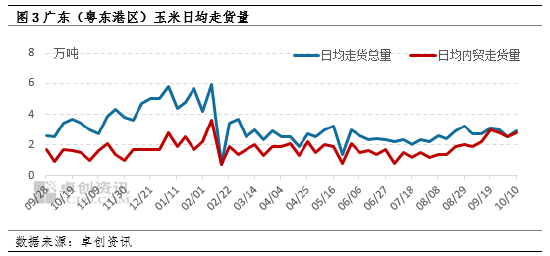 国庆节后东南沿海玉米价格略涨 远期价格或有松动